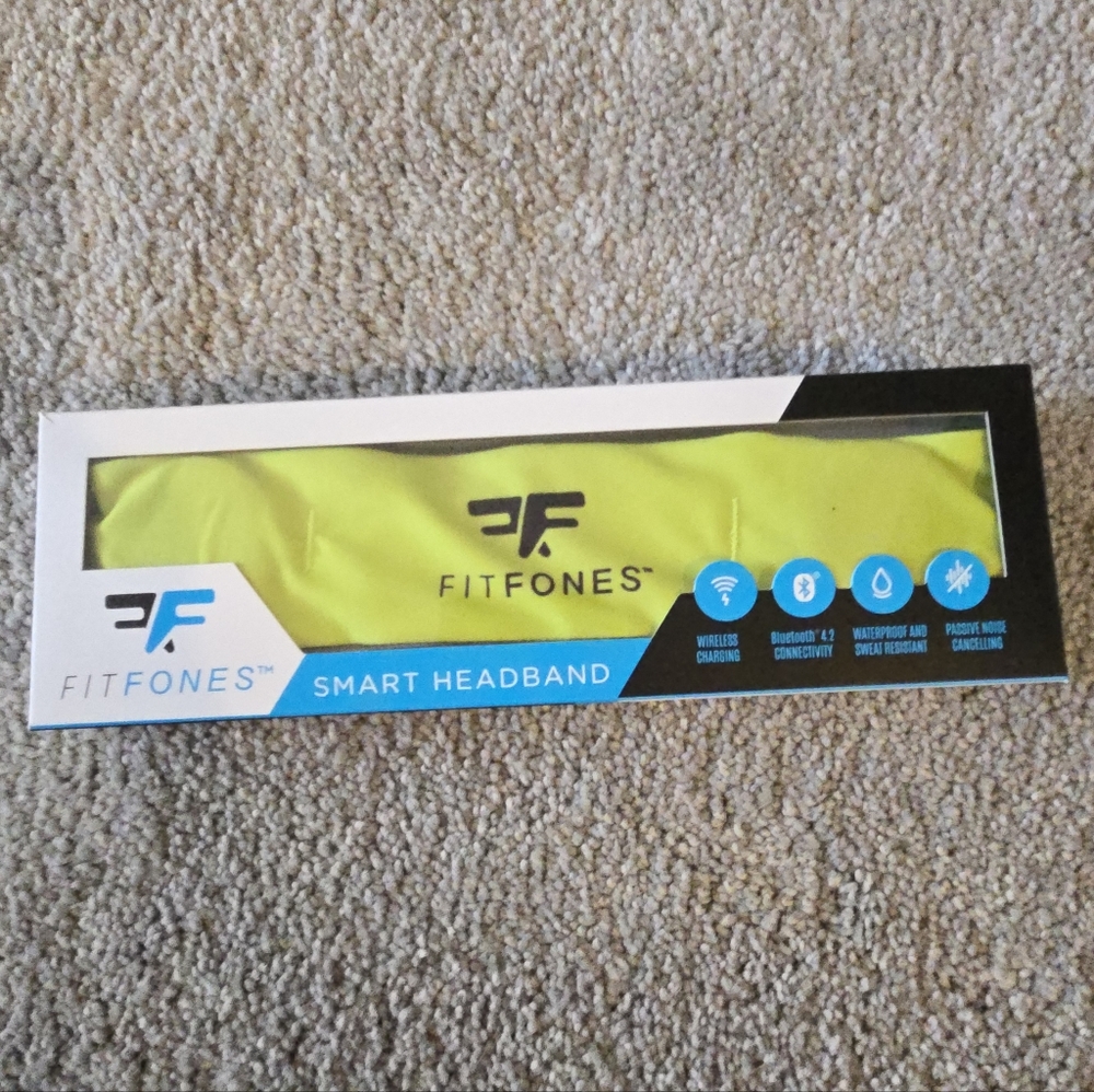 FitFones Neon Over-Ear Headphones